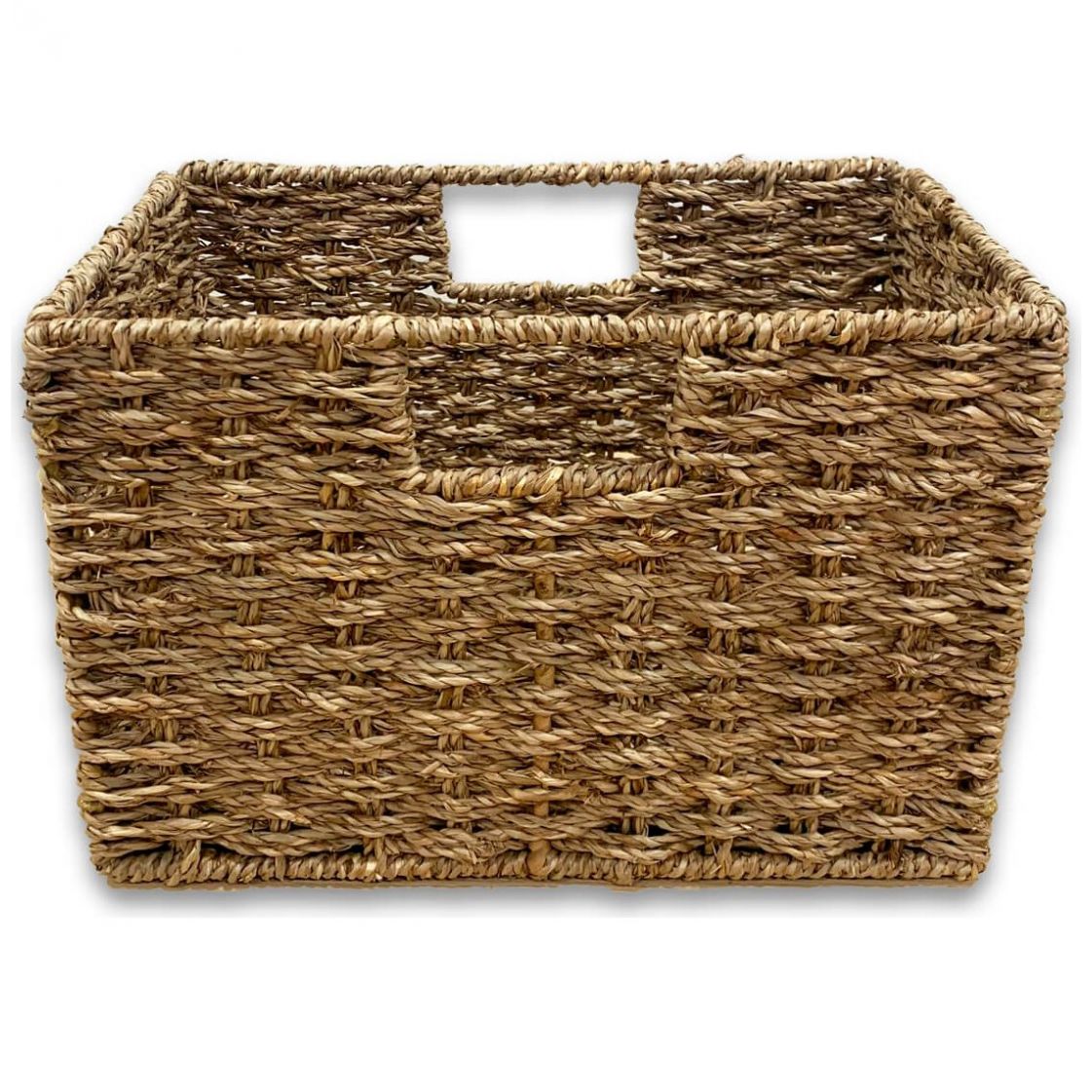 Home Nature Caja Organizadora Plegable Rectangular Fibra Natural