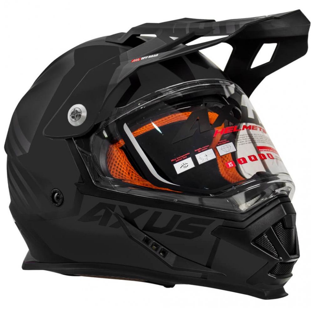 Casco Negro Ax-Pro L Axus