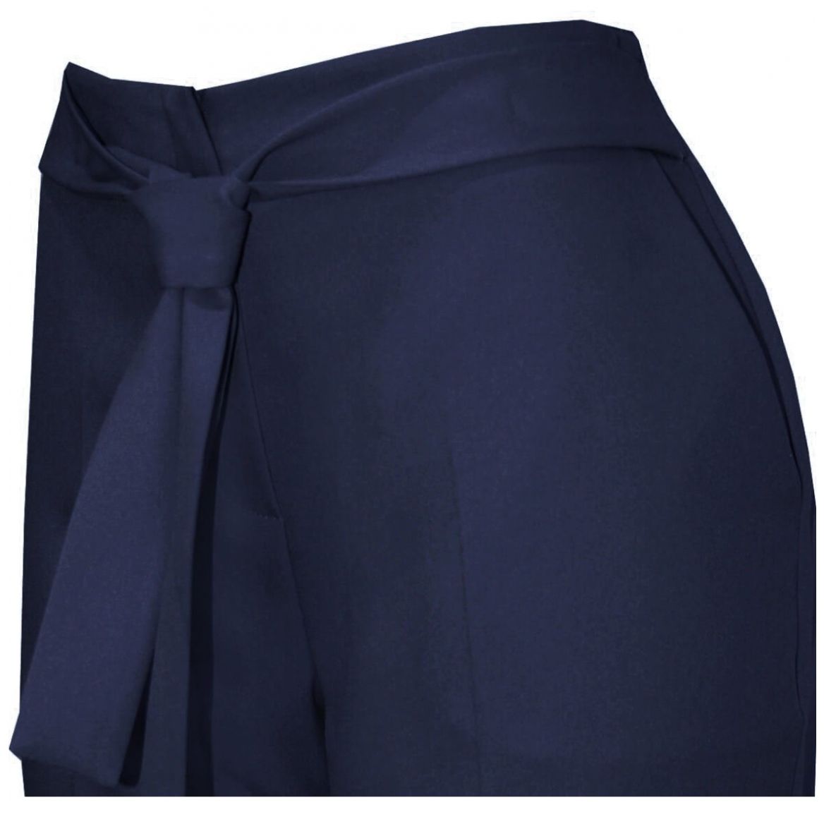 Pantalón Kitana Corte Recto Diseño Liso para Mujer Petite