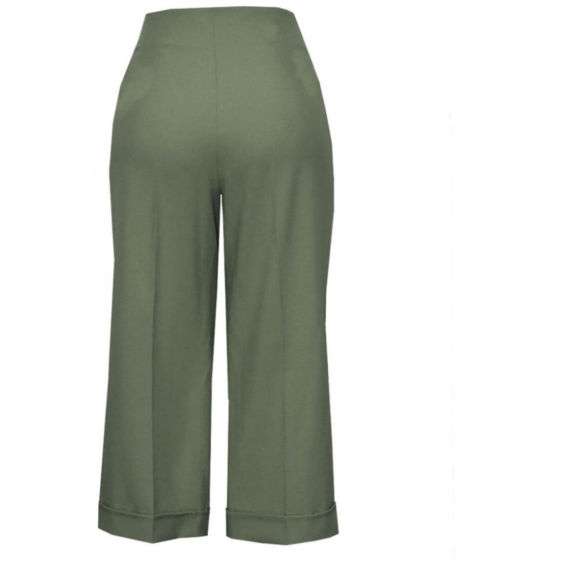 Pantalón Kitana Corte Recto Diseño Liso para Mujer Petite