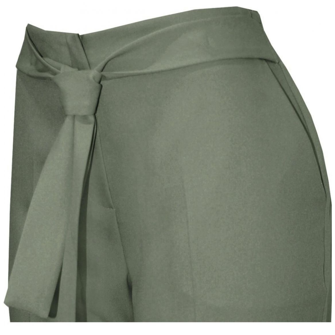 Pantalón Kitana Corte Recto Diseño Liso para Mujer Petite