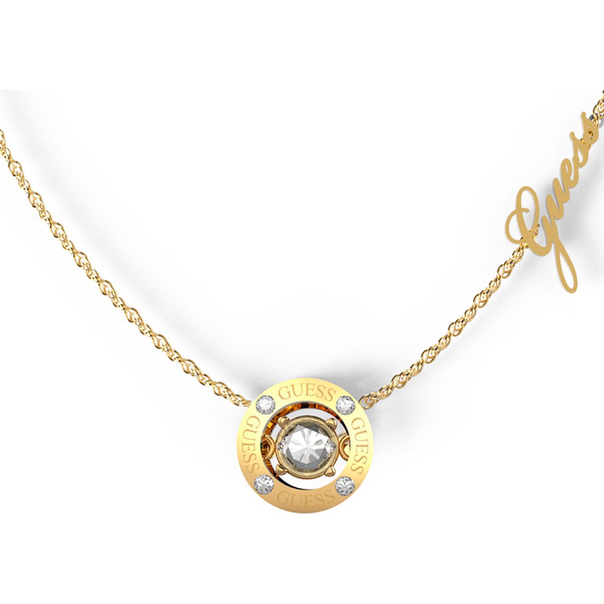 Collar Guess Solitaire Oro Guess