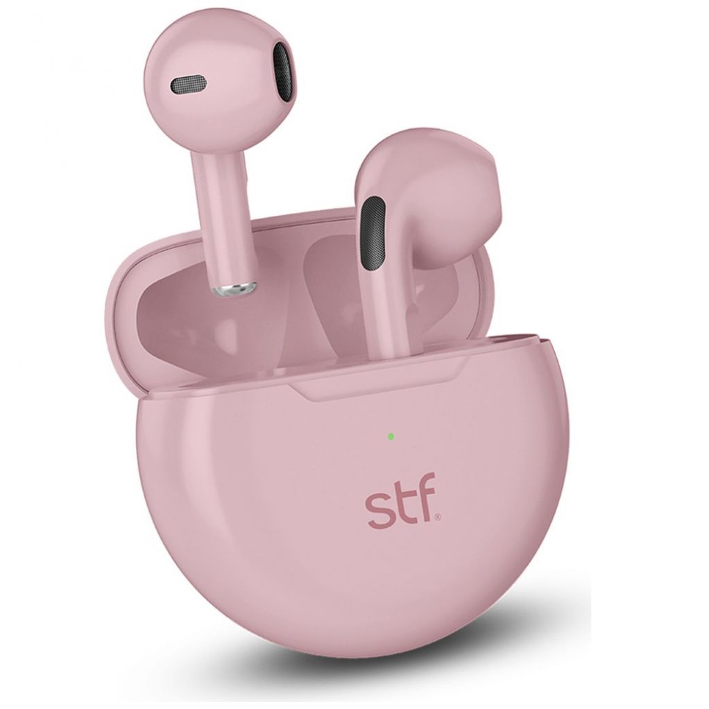 Audífonos Stf Forte Earbuds Tws Rosas