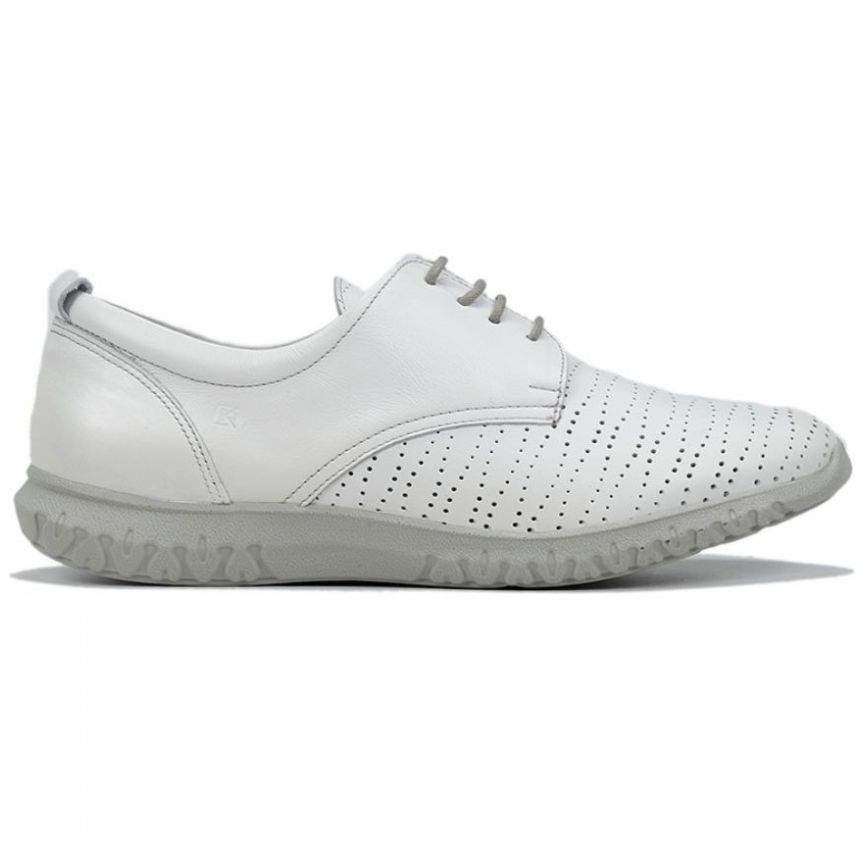 Zapato con Agujeta Blanco Dorking