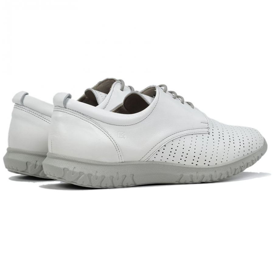 Zapato con Agujeta Blanco Dorking