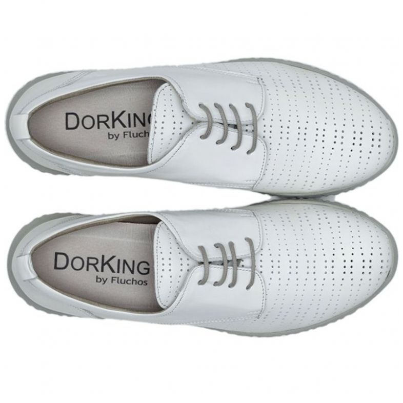 Zapato con Agujeta Blanco Dorking