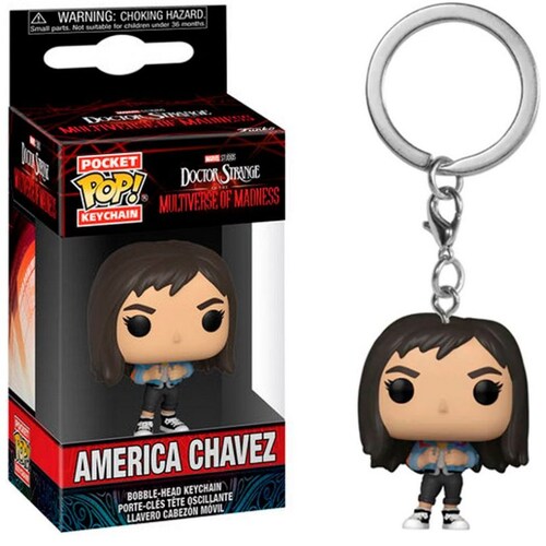 Funko Pop Keychain Doctor Strange In The Multiverse Of Madness America Chavez