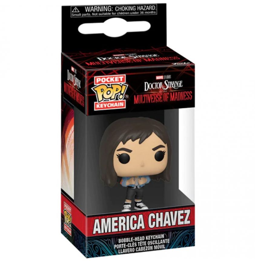 Funko Pop Keychain Doctor Strange In The Multiverse Of Madness America Chavez