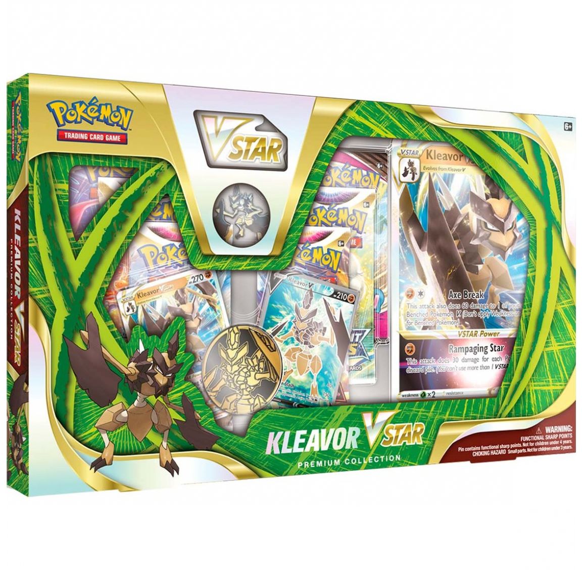 Tarjetas Pokémon Tcg Kleavor Vstar Premium Collection