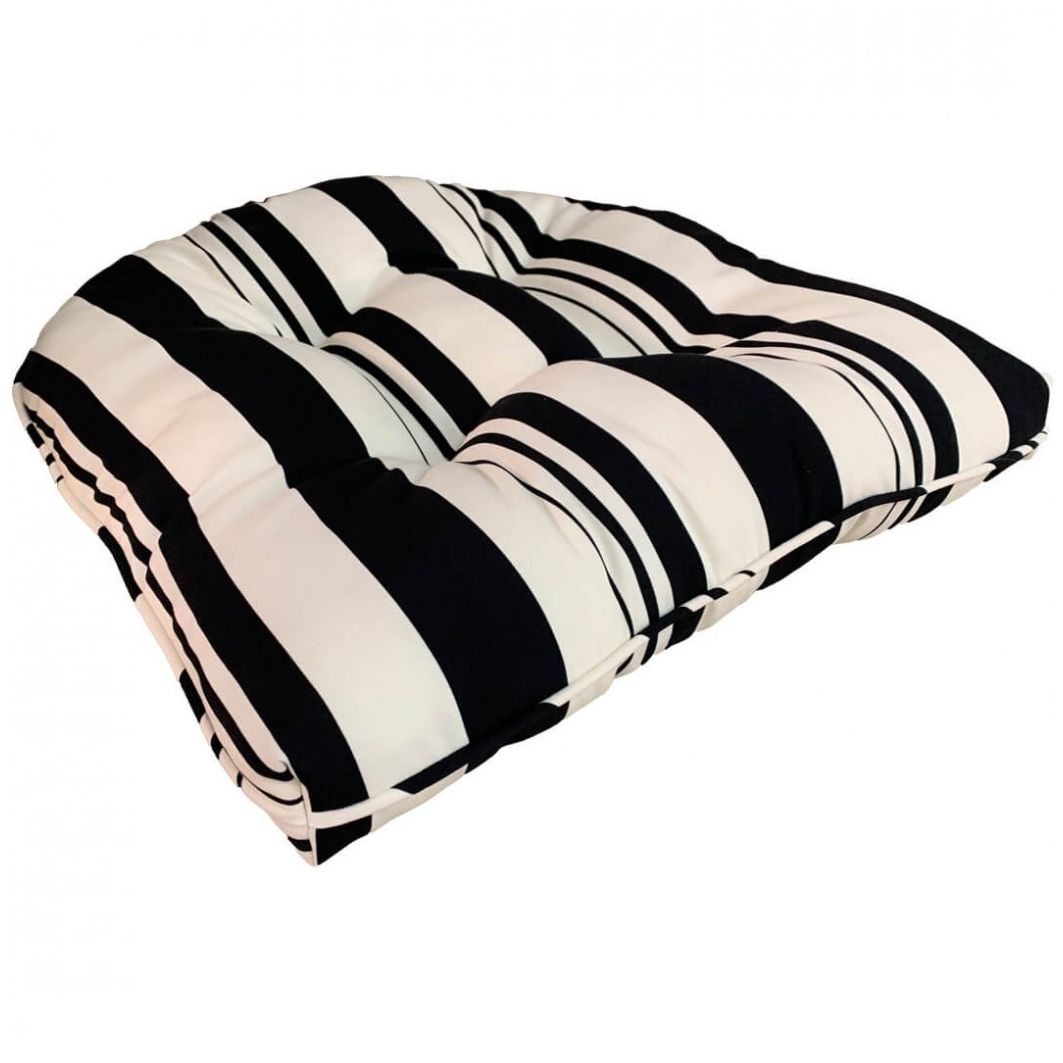 Cojín para Silla Black White Vintage Home