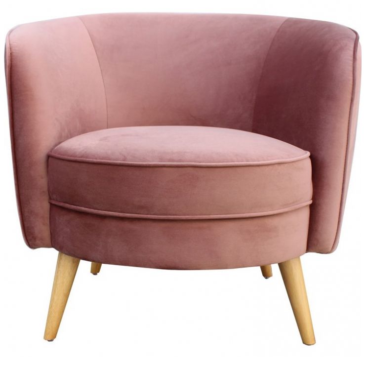 Sillón Bean Velvet Mauve Vintage Home