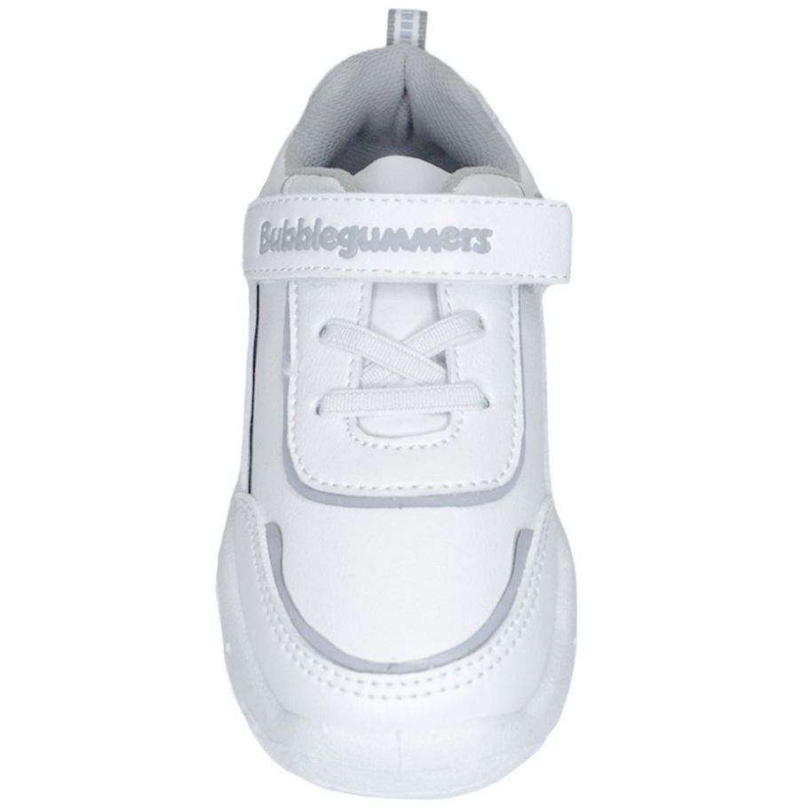 Tenis Escolar 13-20 Blanco  Bubble Gummers  para Niño