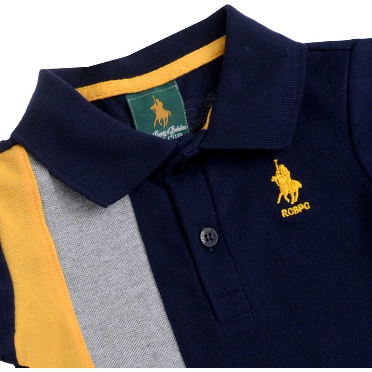 Conjunto Piezas Bordado Rcb Polo Club para Bebé