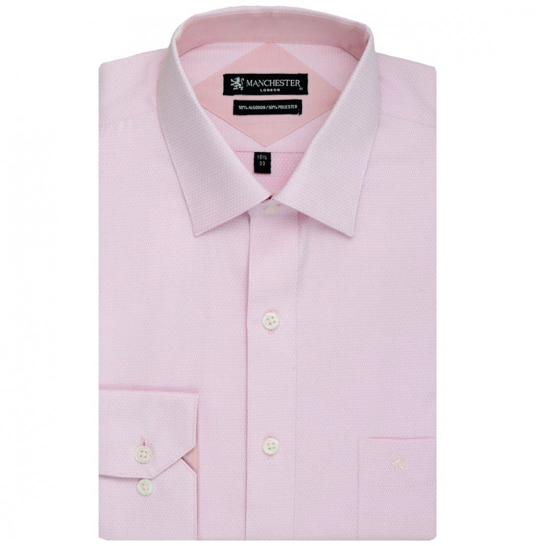 Camisa Formal Regular Fit Manchester para Hombre