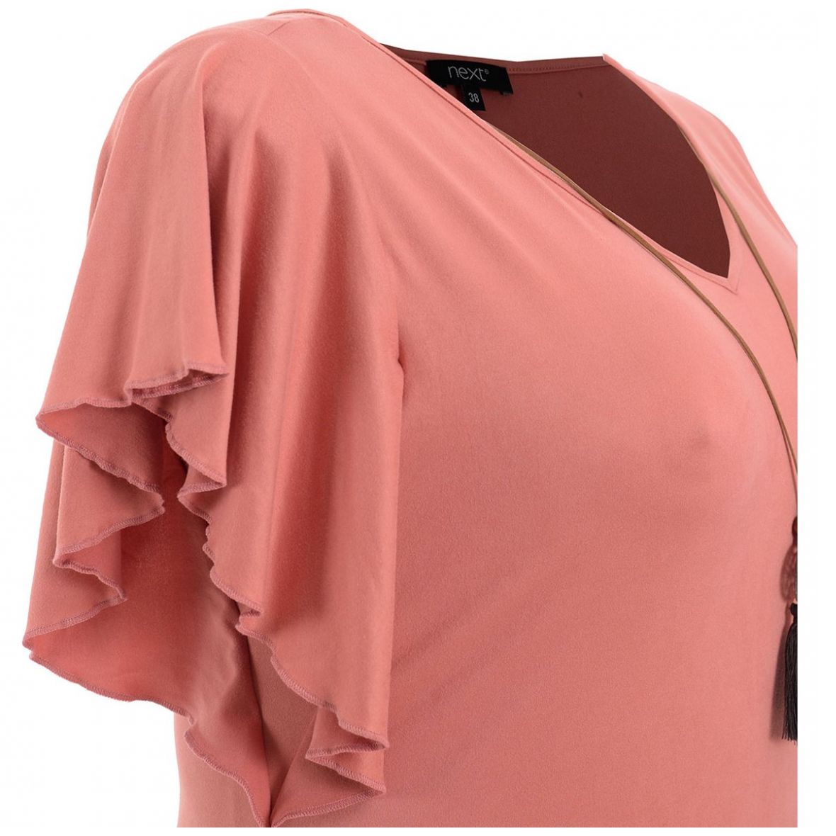 Blusa Ligera Manga Corta  Escarola  Next para Mujer Curvy