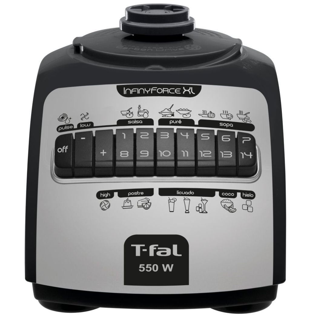 Licuadora Infinyforce Xl 14V Negra T-Fal