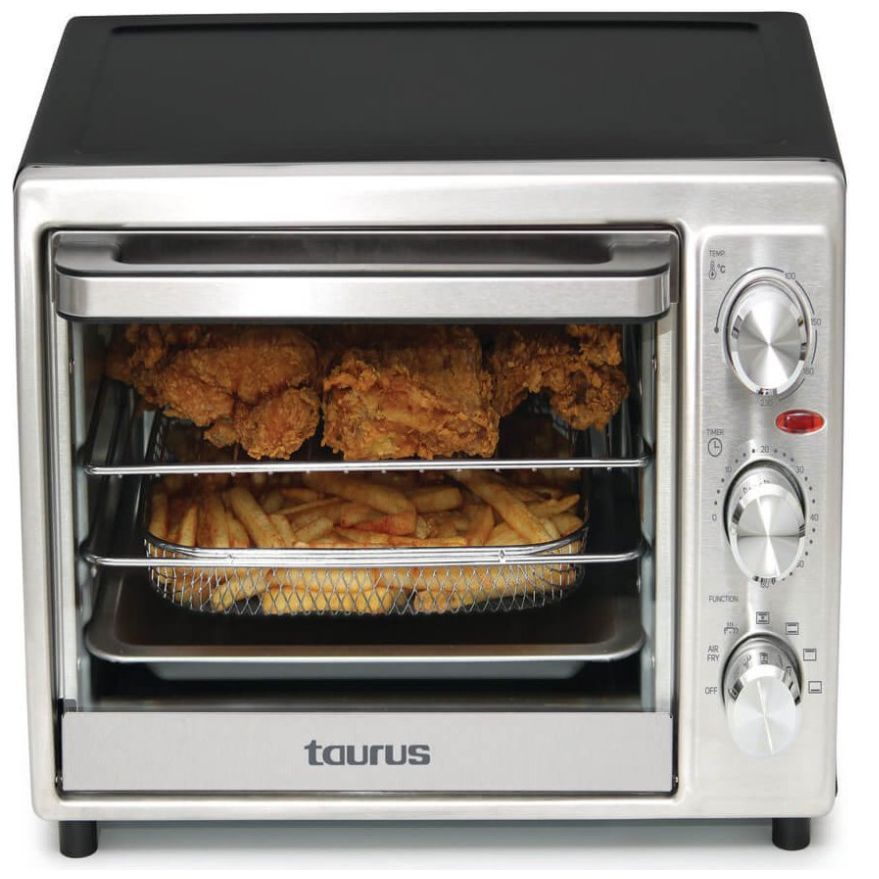 Horno Tostador con Freidora de Aire 20 Lts Luminosa Taurus
