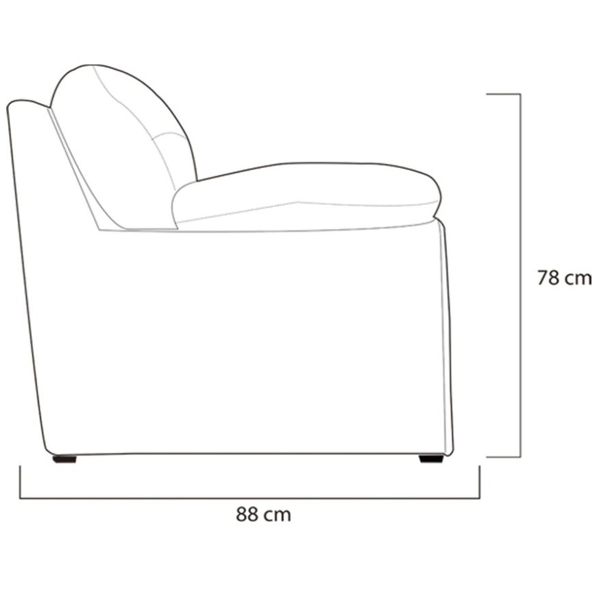 Love Seat Grafito Artaban