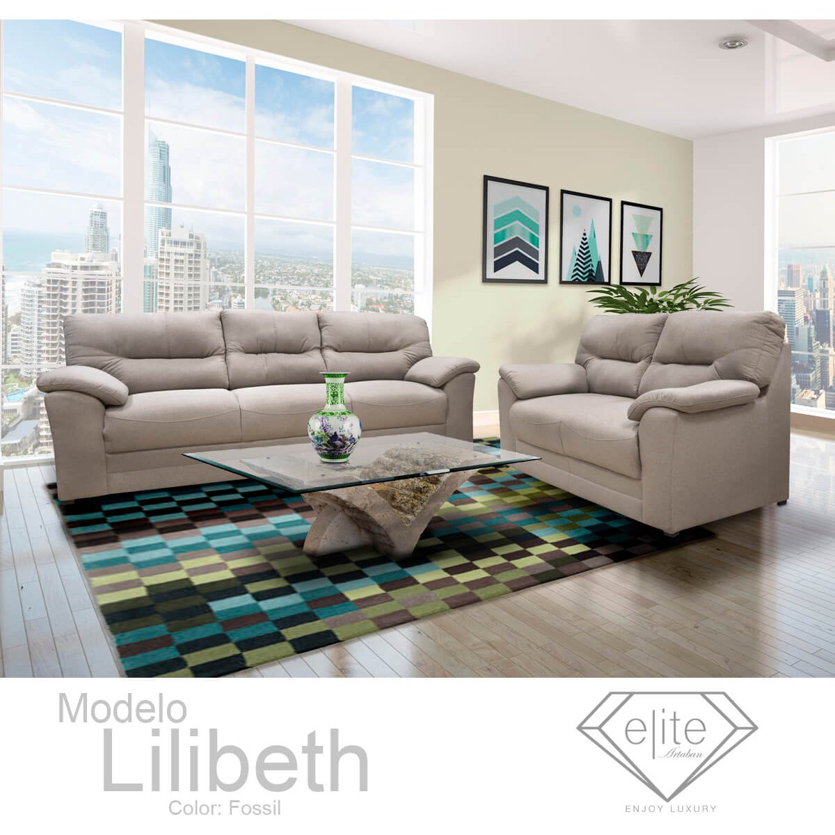 Sofá Lilibeth Arena Artaban