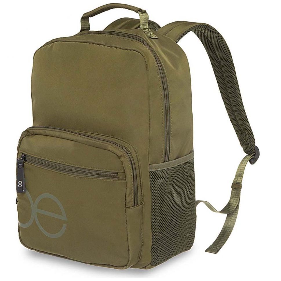 Mochila Tipo Backpack Gd Sirnei Olivo Cloe