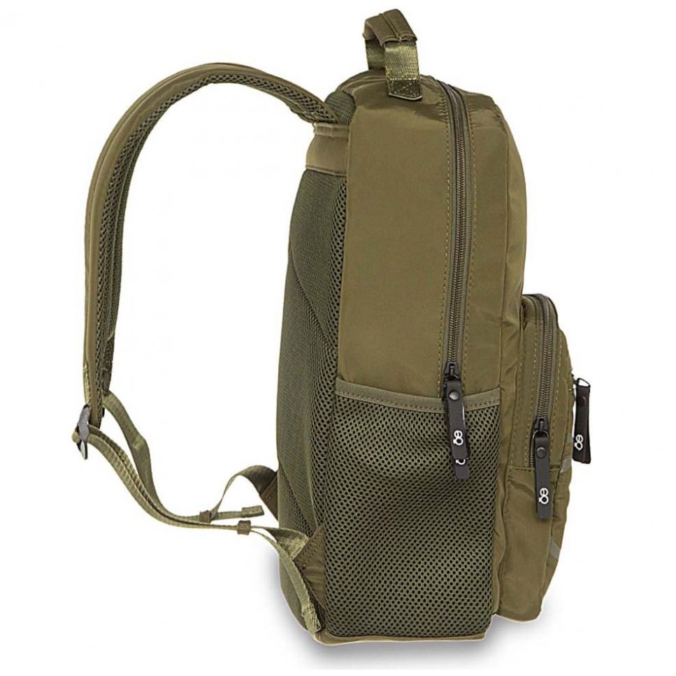 Mochila Tipo Backpack Gd Sirnei Olivo Cloe