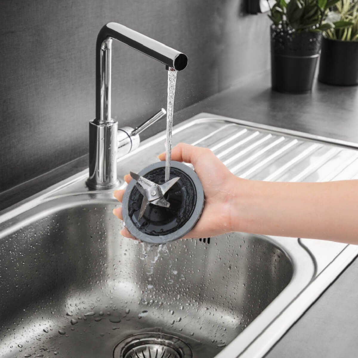 Licuadora Infinyforce Xl 14V Negra T-Fal