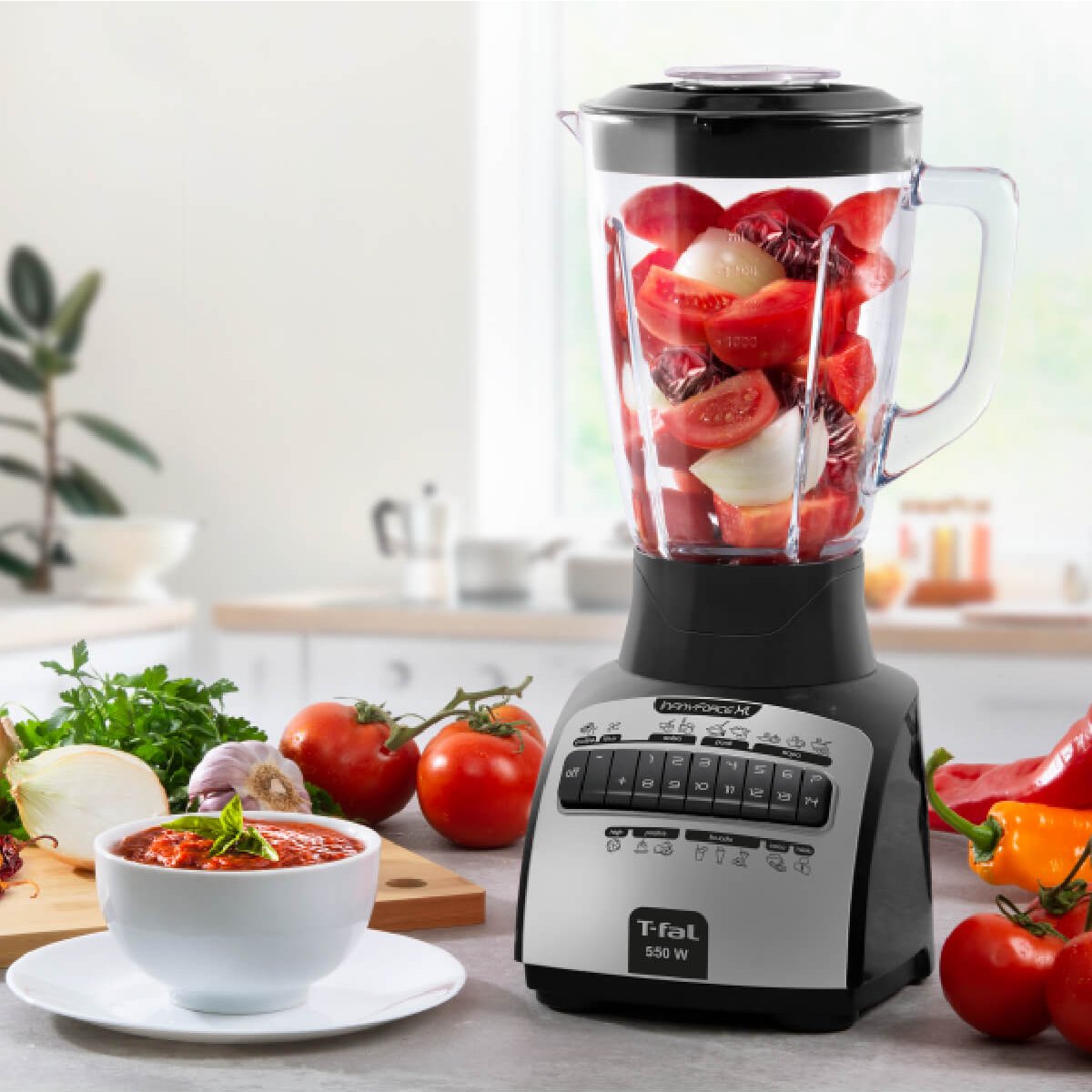 Licuadora Infinyforce Xl 14V Negra T-Fal