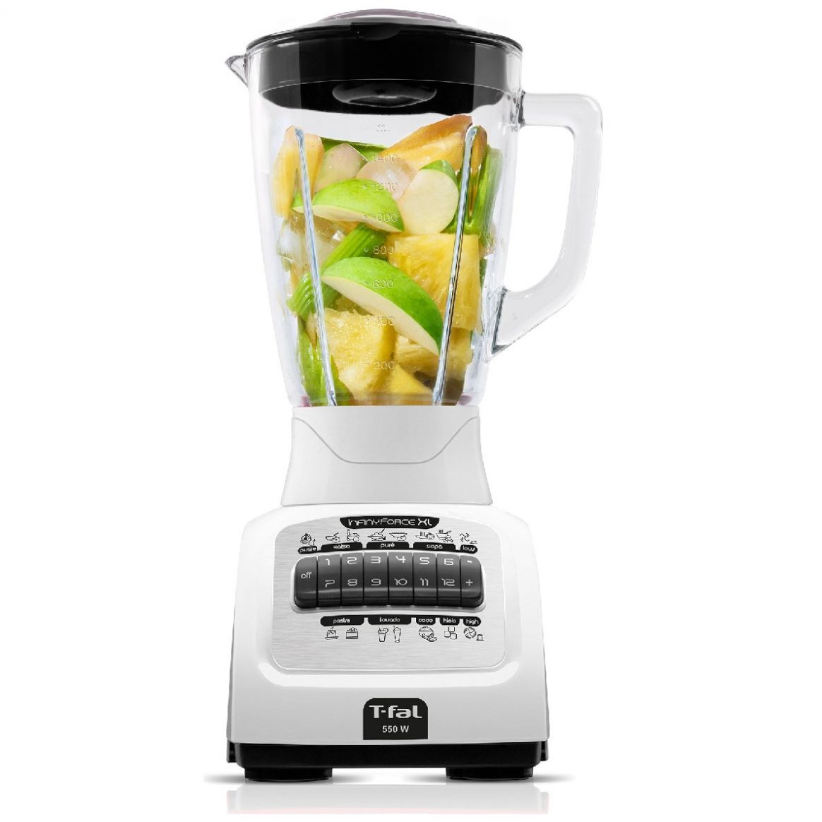 Licuadora Infinyforce Xl 12V Blanco T-Fal