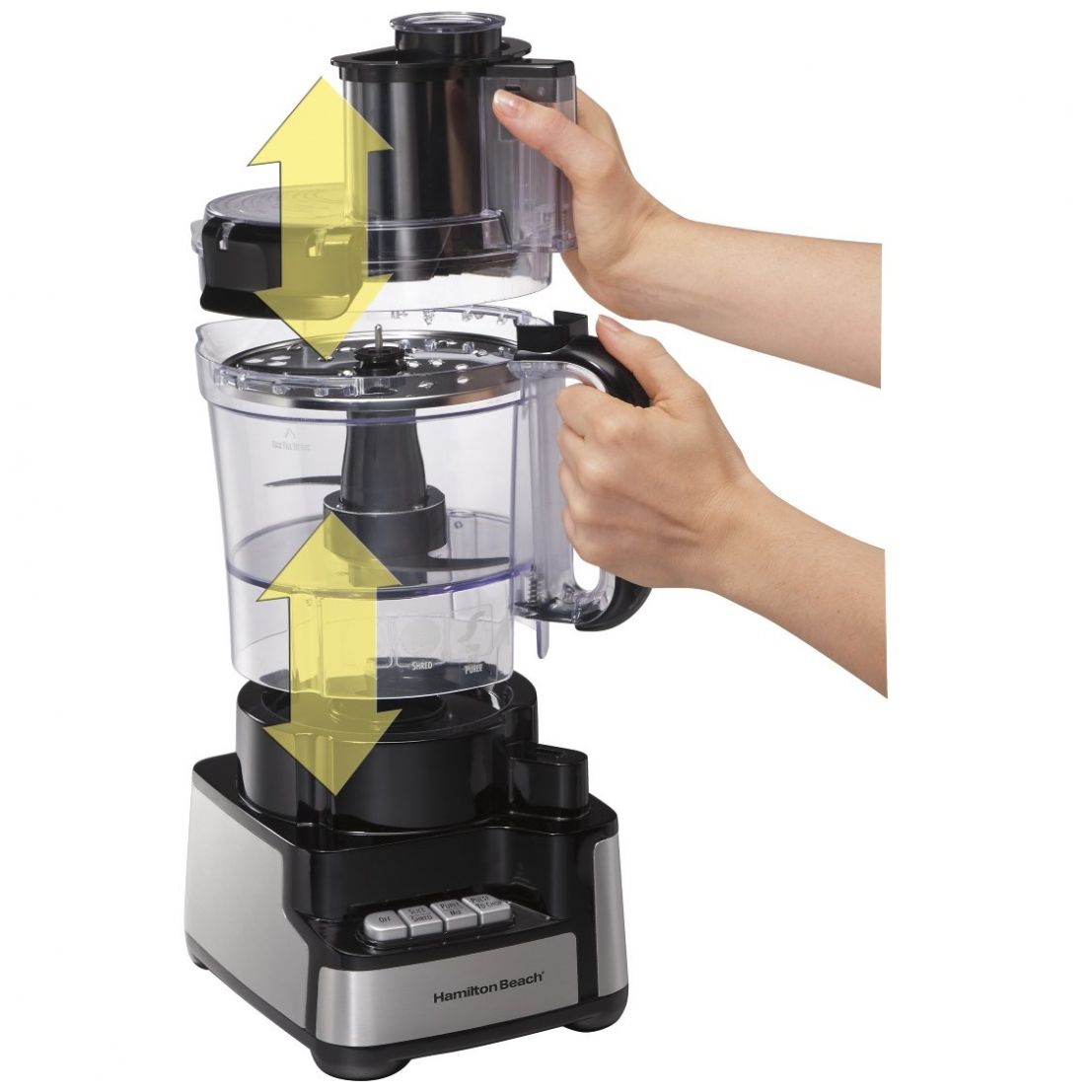 Procesador de Alimentos 12 Tazas  Hamilton Beach