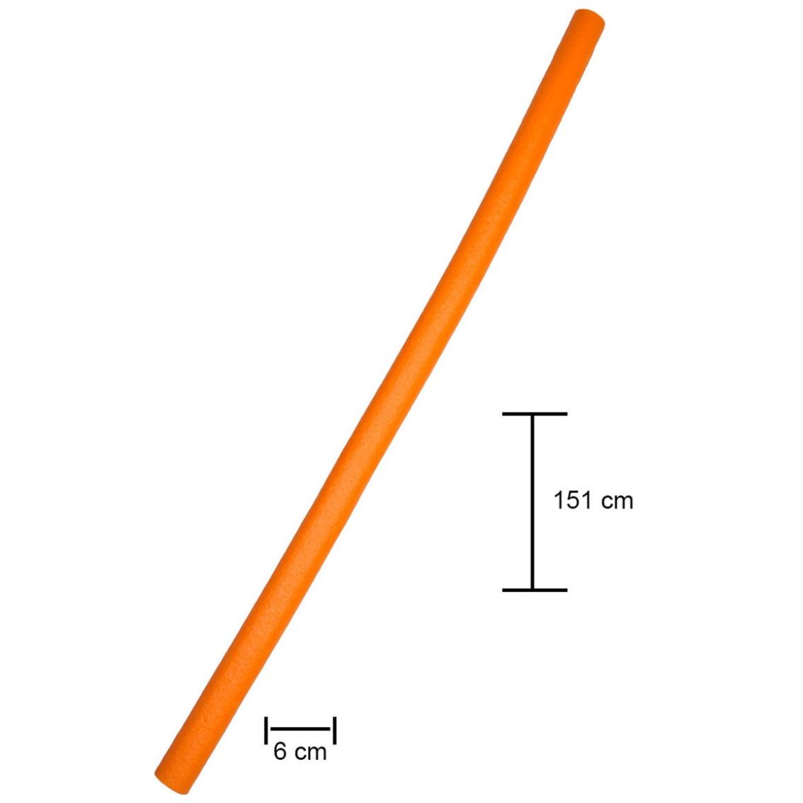 Flotador Naranja Spaguetti para Nadar de 150 Cm