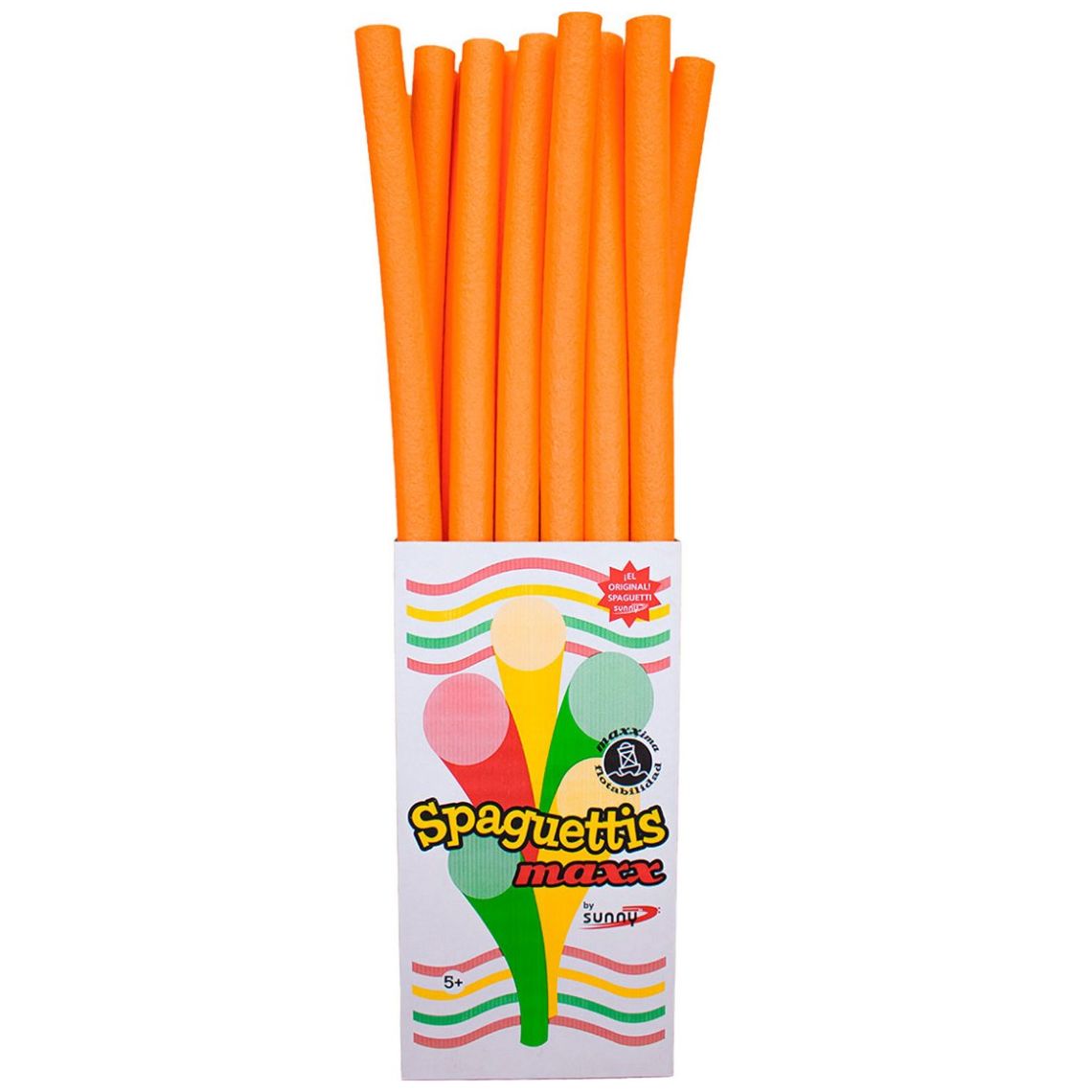 Flotador Naranja Spaguetti para Nadar de 150 Cm