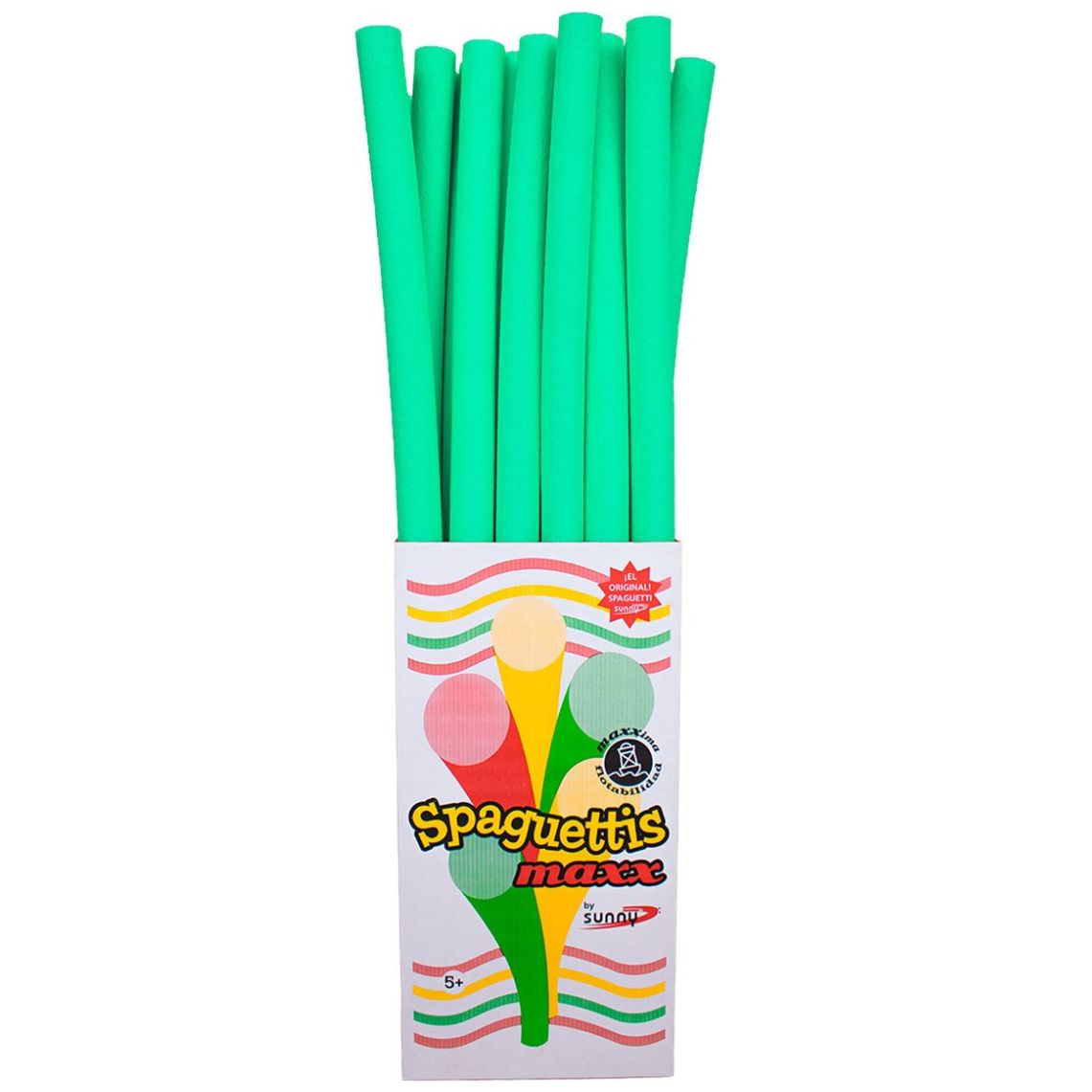 Flotador Verde Spaguetti para Nadar de 150 Cm