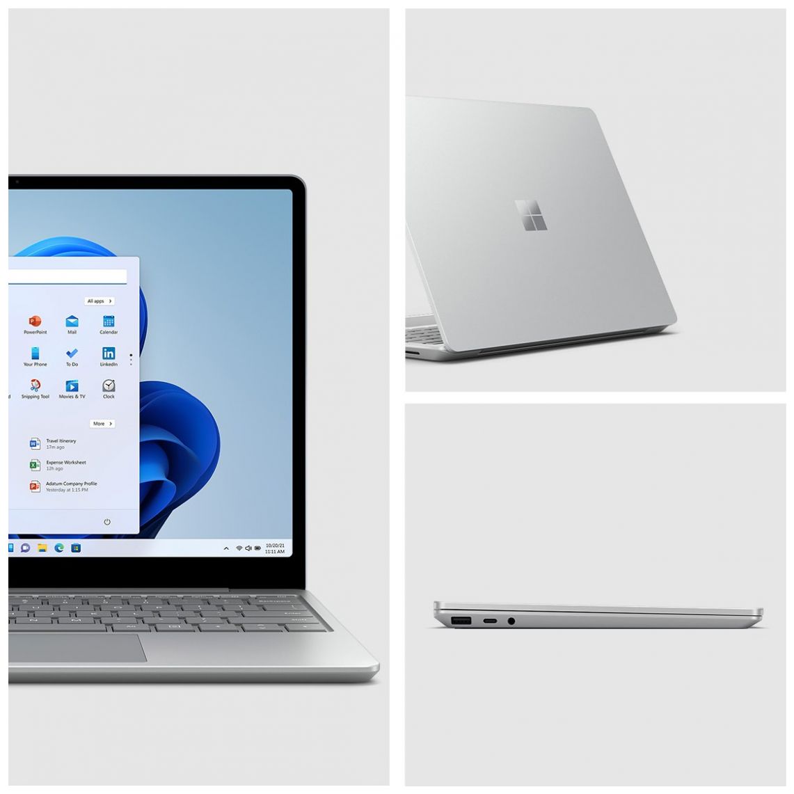 Laptop Microsoft Surface Go 2 12" Intel Core I5/ 8Gb Ram/ 128Gb Ssd Plata