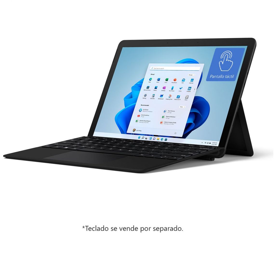 Laptop Microsoft Surface Go 3 10.5" Intel Pentium /8Gb Ram /128Gb Ssd Negra