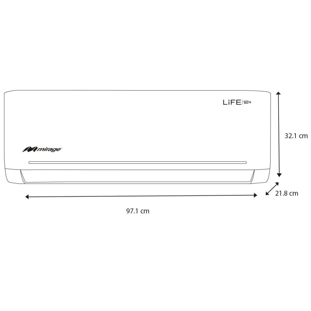 Mini Split Life 12+ Mirage 1.5 Ton 230V Solo Frío