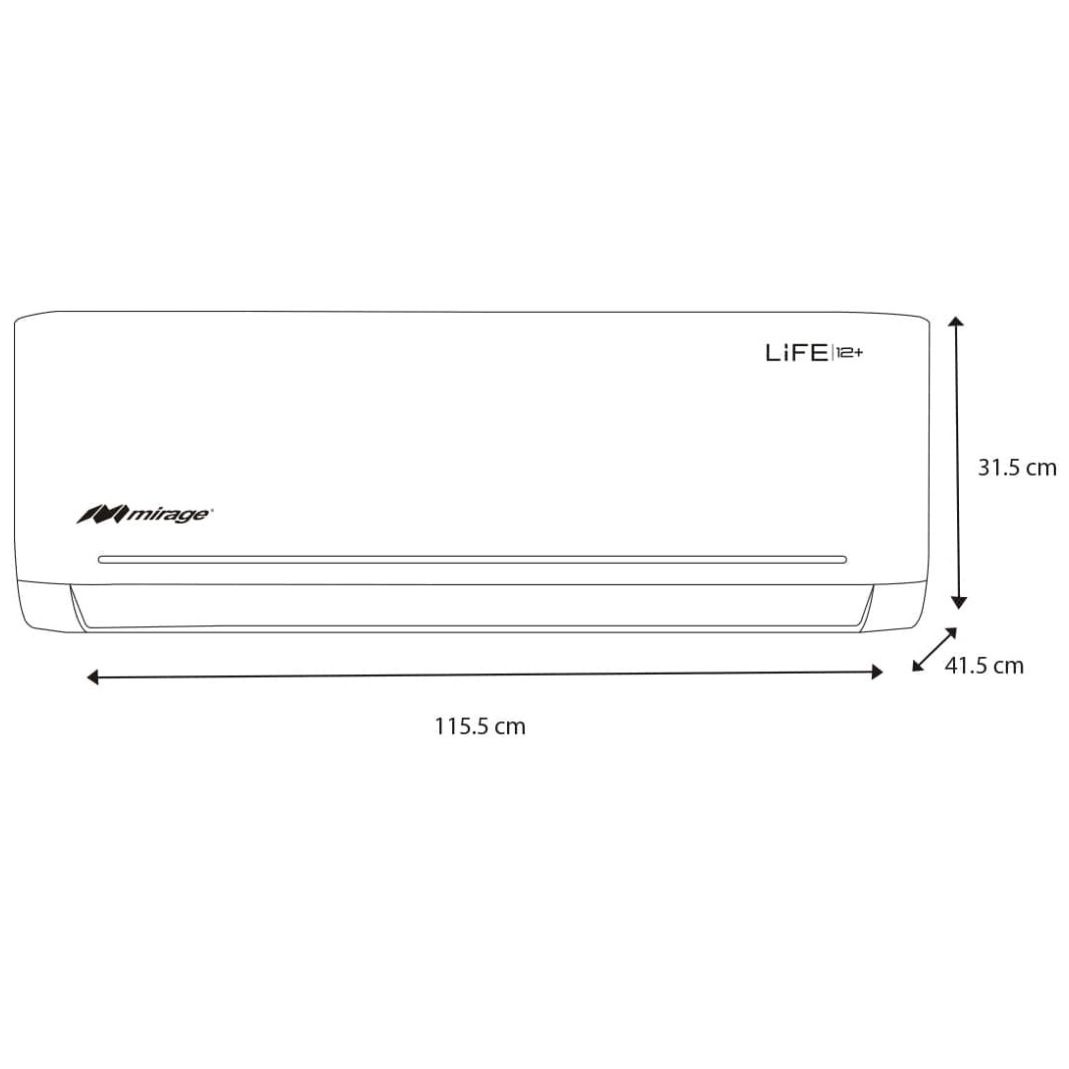 Mini Split Life 12+ 2 Ton 230 V Solo Frío Mirage