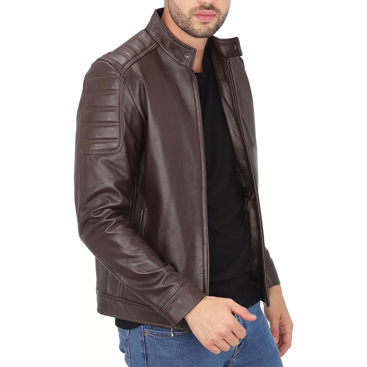 Chamarra Diseño Liso Michel Domit para Hombre