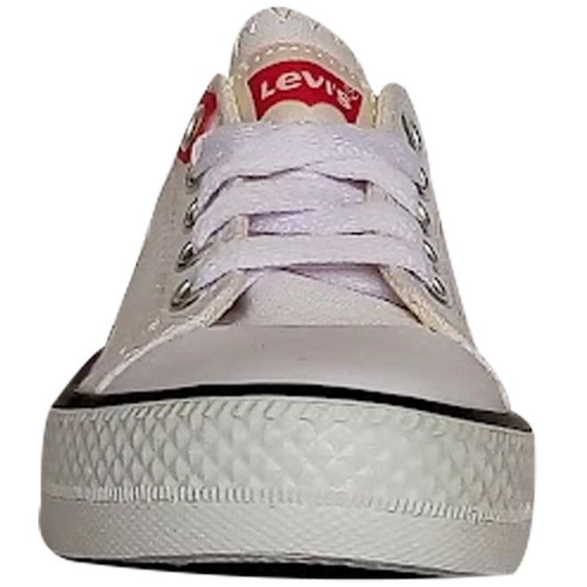 Tenis Vulcanizado Agujeta 17-21 Blanco Levi's   para Niño