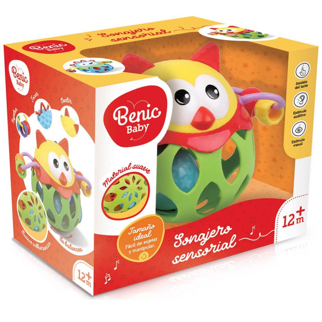Sonajero Suave Sensorial Benic Baby