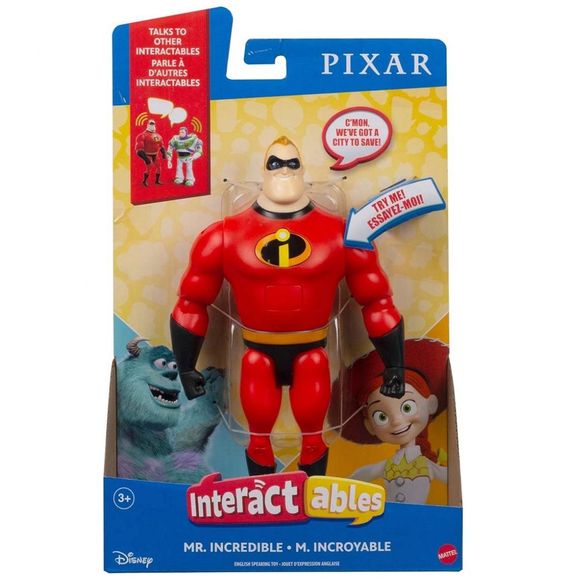 Disney Pixar los Increibles Figura Interactiva Mr. Increible