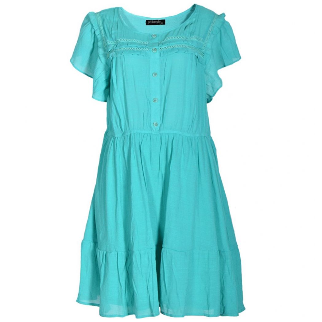 Olan Ropa Vestido con Olan Philosophy Jr Plus