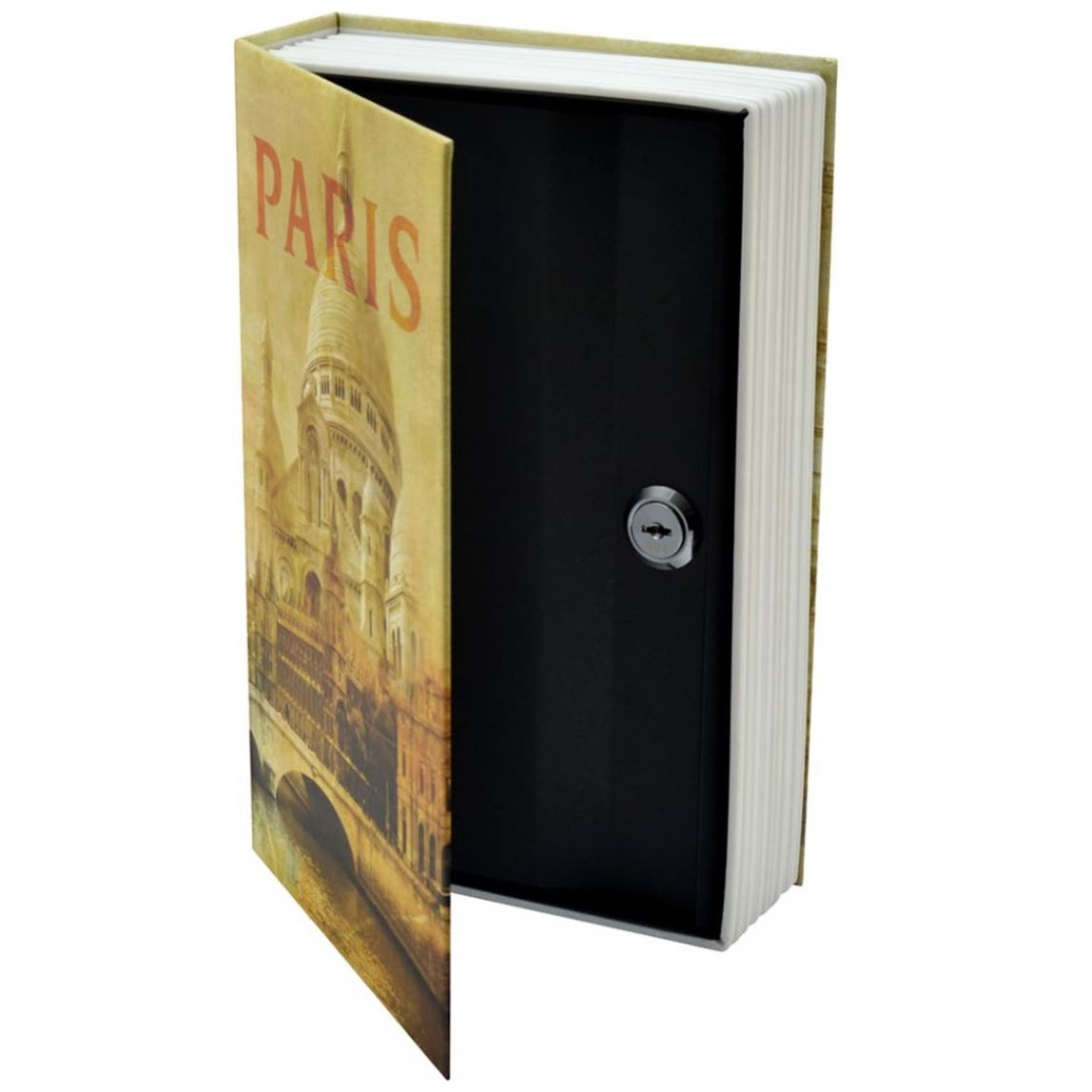 Libro de Seguridad Silverline C/ Llave Paris de 9"