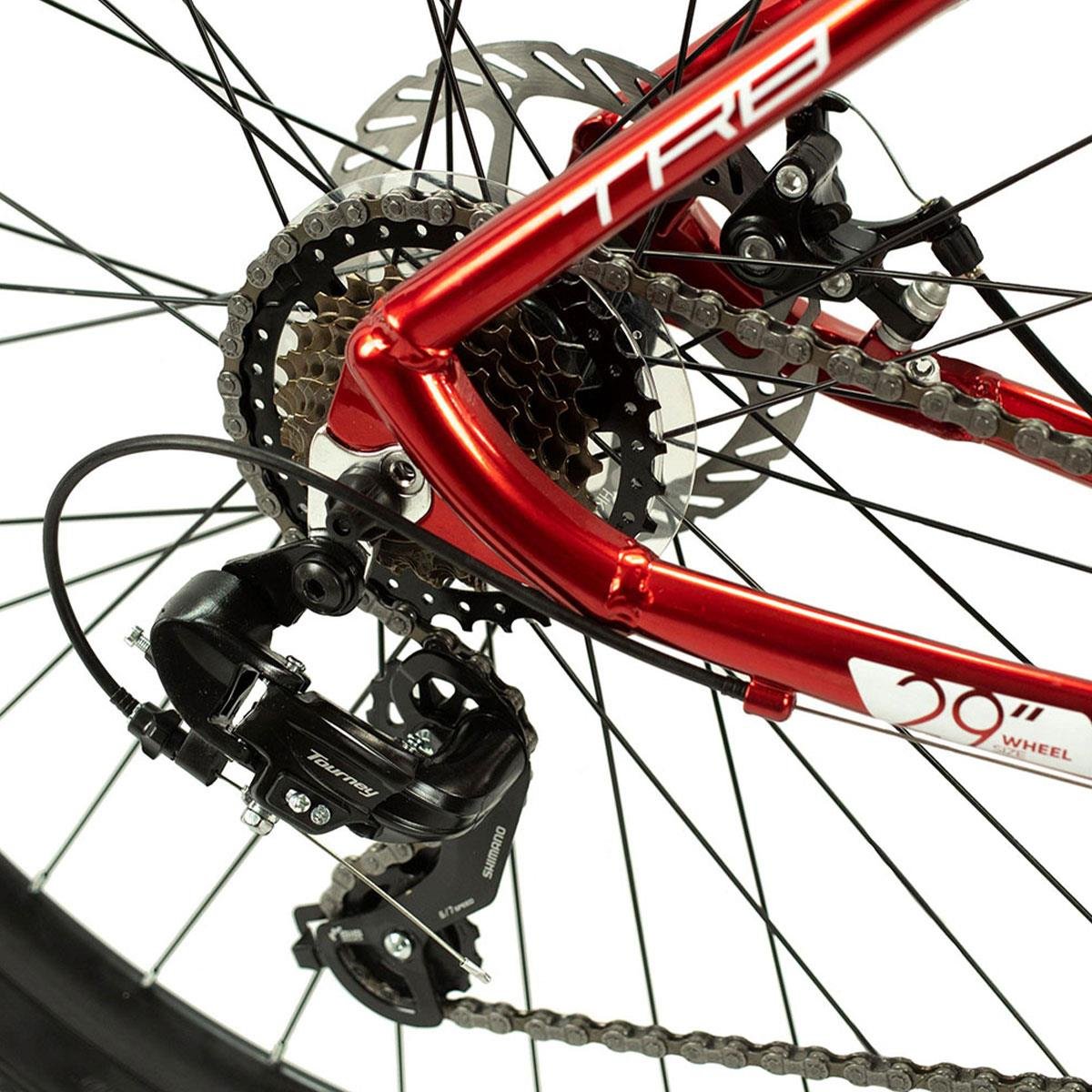 Bicicleta Turbo Rojo Metálico 9.1  Rodada 29