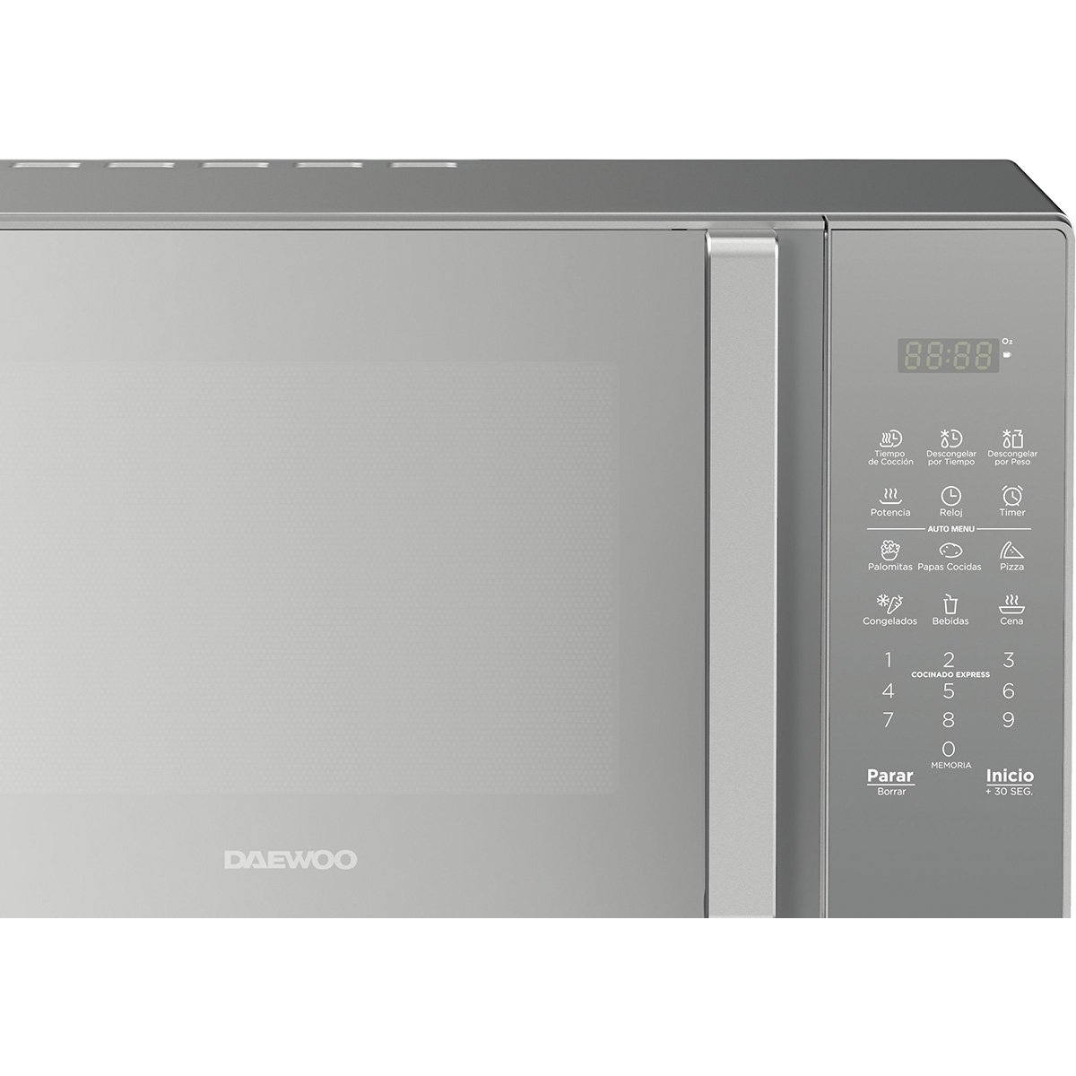 Horno de Microondas 1.1 Silver Daewoo