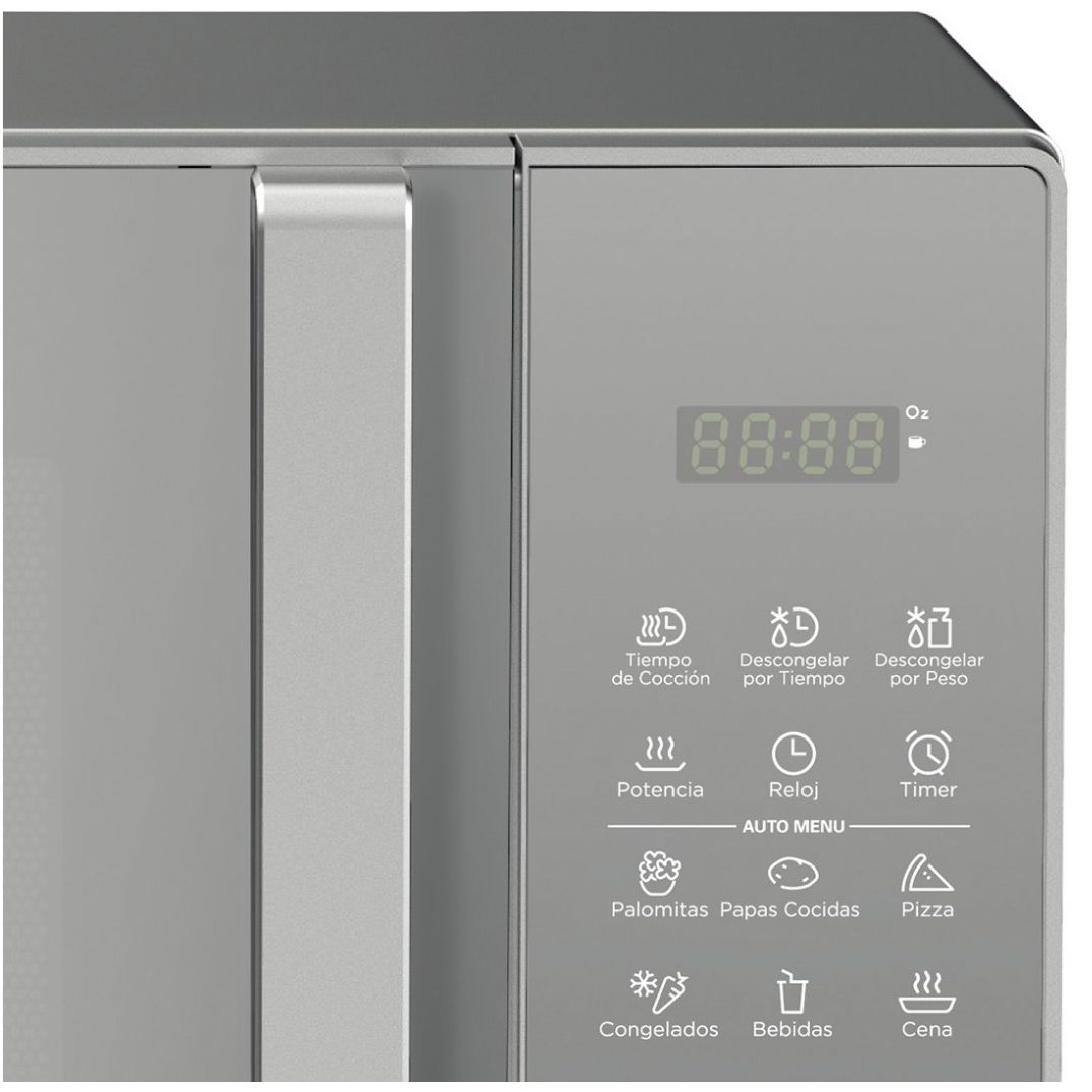 Horno de Microondas 1.1 Silver Daewoo