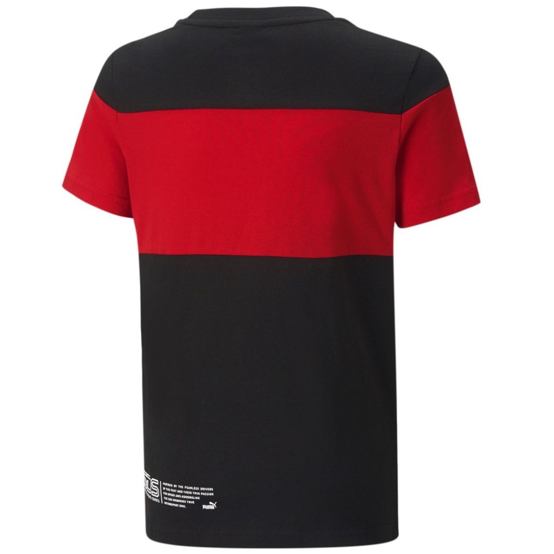 Playera Puma Ferrari Negro para Niño
