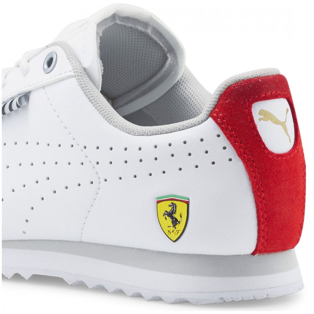 Tenis Blanco Puma Ferrari  para Niño