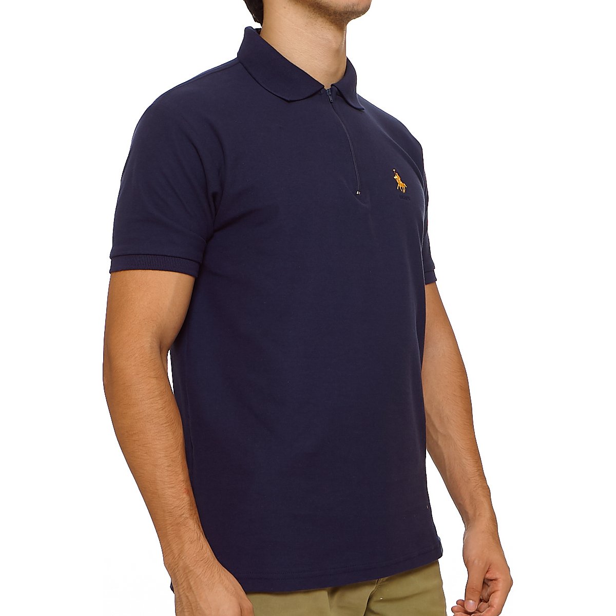 Playera Tipo Polo para Hombre Manga Corta Polo Club