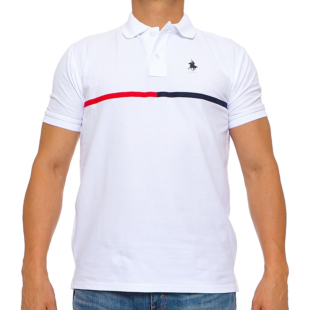 Playera Tipo Polo para Hombre Manga Corta Polo Club
