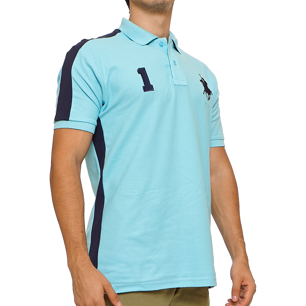 Playera Tipo Polo para Hombre Manga Corta Polo Club